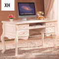 European custom solid wood desk desktop home computer desk hotel French white desk wholesale